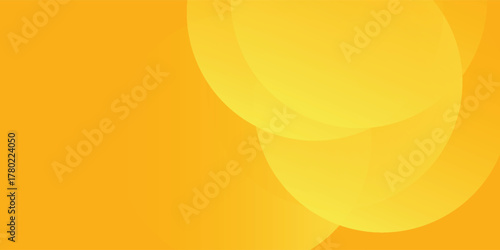 Fluid yellow gradient shapes composition. for presentation design. Vermilion. vector eps10