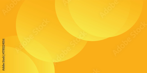 Fluid yellow gradient shapes composition. for presentation design. Vermilion. vector eps10