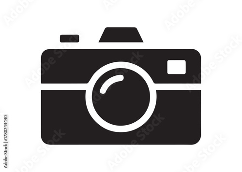 Camera icon, Camera solid vector