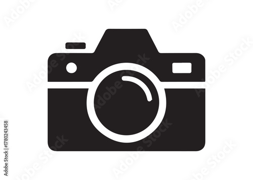 Camera icon, Camera solid vector