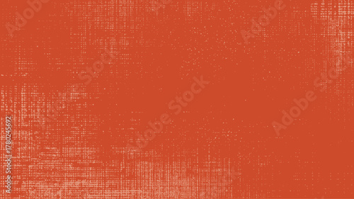 Textured terracotta orange background with scattered light pink dots and grid patterns vector