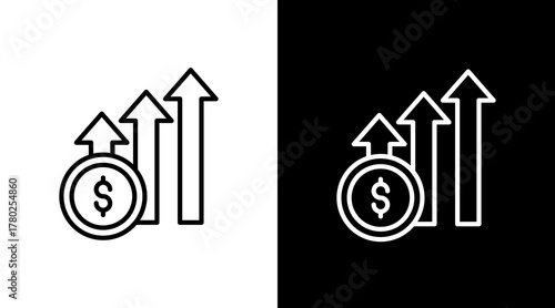 Asset Optimization  White Icon Set Design