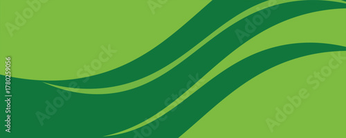 Abstract green curve background. Can be used covers, banners, wallpapers, flyers, brochures, books, print media, cards, web backgrounds. vector