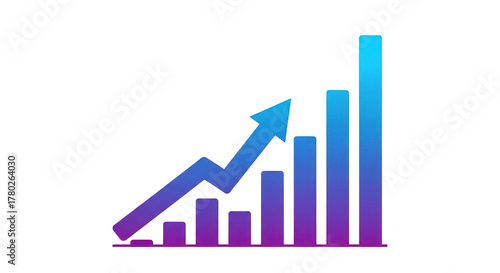 Growing financial graph isolated on transparent background Free Download Growing financial graph isolated on transparent background - GFXLoad