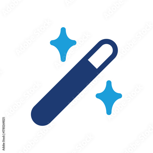 magic wand colored icon vector design good for web or mobile app