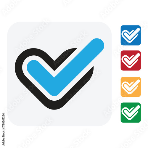 Affirmative heart symbol in vibrant colors suggests validated love and positive approval for dating apps, healthcare, and user interface design