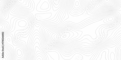 Abstract minimal pattern discovery vector topo map creative discovery. White wave grid stripe line map topography. vector geographic contour mounted map background.	