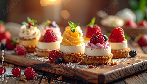 realistic image of Dessert 