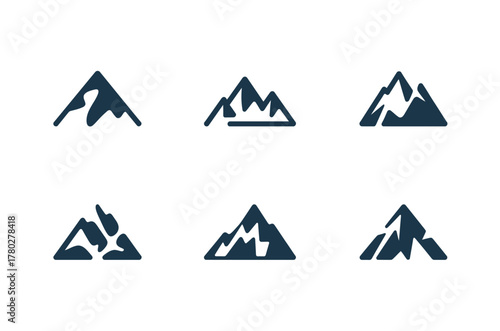 Clean Mountain Peak Design