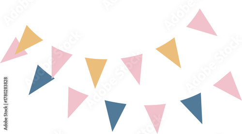 pennant banner garland