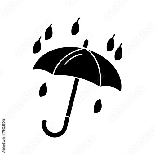 Umbrella Icon Black