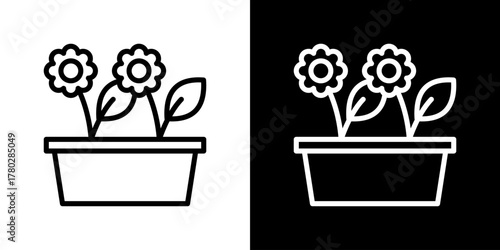 Flower Pot Icon