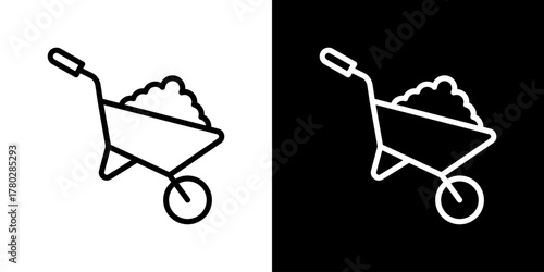 Wheelbarrow Icon