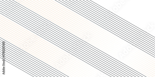 Abstract minimal wave stripe diagonal line victor black and gray gradient color light then flowing creative digital parallel web diamond abstract white background.	