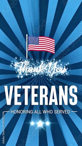 A heartfelt patriotic tribute on Veterans Day, honoring all who served with gratitude and remembrance