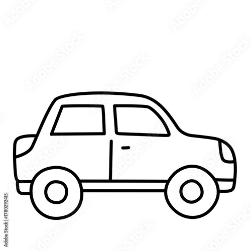 vector illustration of a car