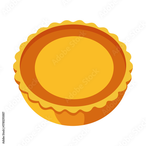 tart shell with smooth crust