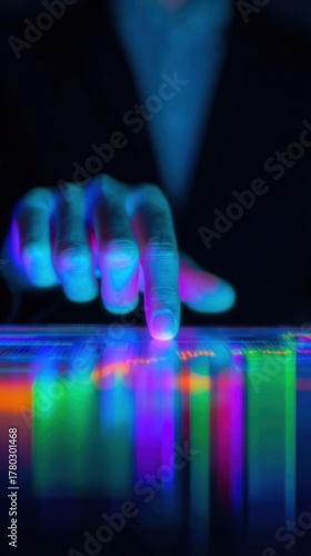 Real-time Stock Market Analysis Modern Financial Advisor Tracking Digital Asset Value Growth for Investment Strategy