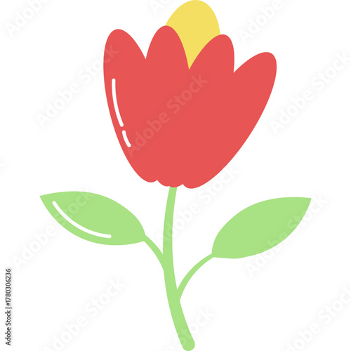 Cute Flower Illustration