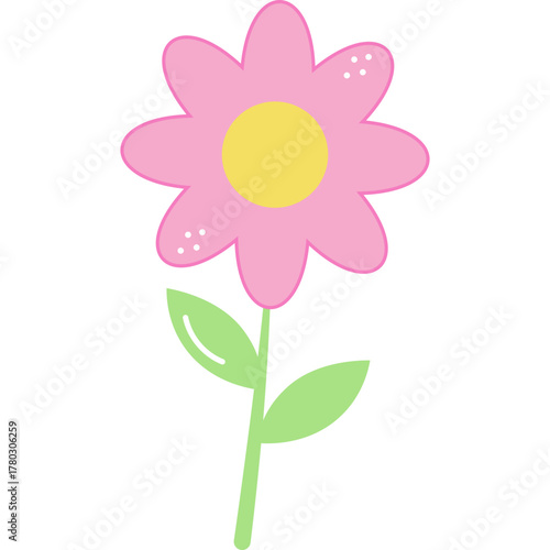 Cute Flower Illustration