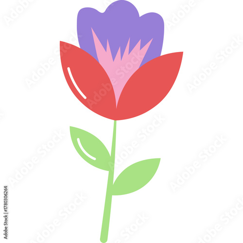 Cute Flower Illustration