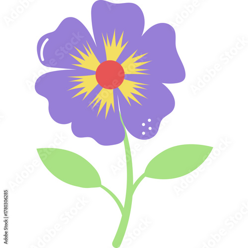 Cute Flower Illustration