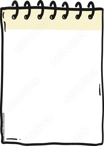 Hand-drawn Sticky Notes Illustration