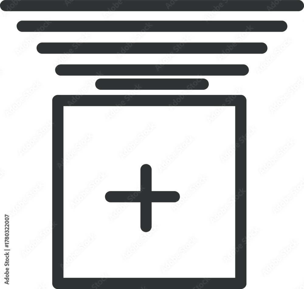 Fototapeta premium vector illustration of a cross