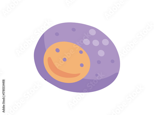 Lymphocyte White Blood Cell Illustration
