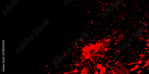 Grunge texture background. Abstract set of vector glitter confetti and black color grunge texture background. Distress Overlay Texture. the flat surface. Top view. Dust, sand blow or breadcrumbs.	
