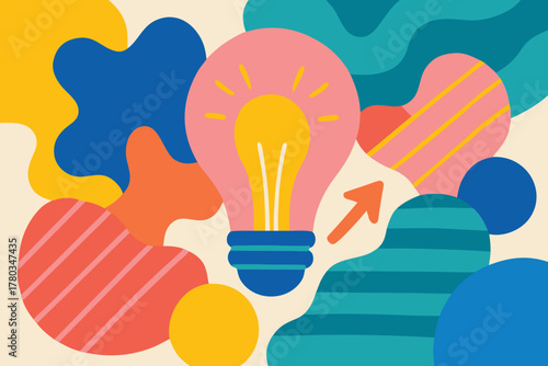 Start up inovation item vector icon