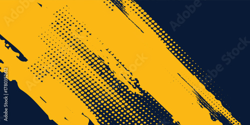 black and yellow abstract dirty grunge background modern grunge