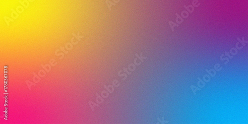 Abstract background with colorful blurred gradient foil shimmer rough texture. vector gradient blur, noise, grain, texture design illustration. dramatic grain effect colorful gradient background.