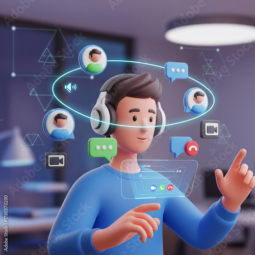 Stay connected with virtual communication and collaboration tools, experience seamless global communication for business meetings and remote teamwork success