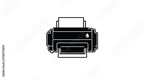 Black inkjet printer