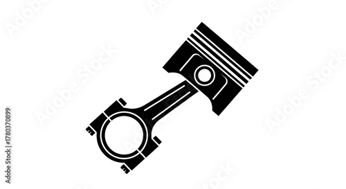 Piston and connecting rod assembly