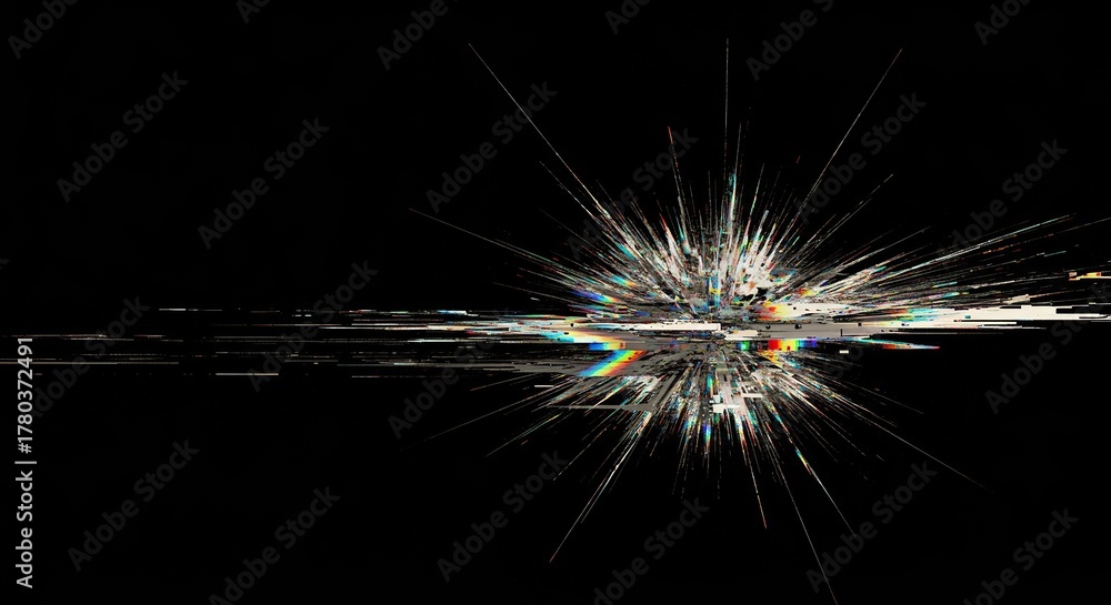 custom made wallpaper toronto digitalAbstract background featuring dynamic digital distortion, noise, and warped colorful patterns suggesting chaos and technological error ,colorful ,digital ,screen