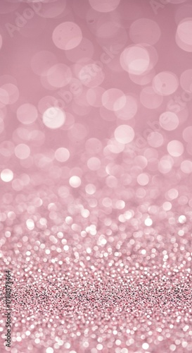 Abstract background of soft, pale pink and silver sparkle. Glittering texture for celebration design or festive events ,sparkle ,silver ,blank