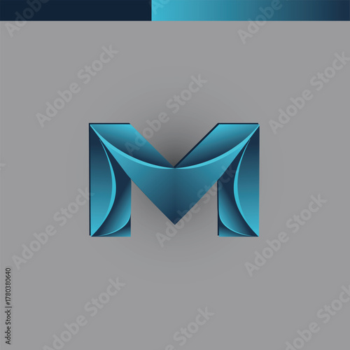 Matrix M Logo Design