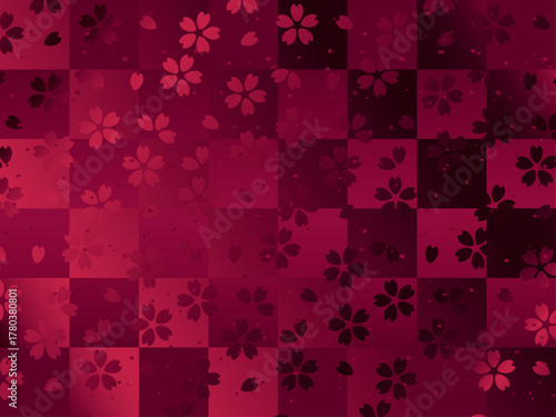 小桜、格子、11ワインB