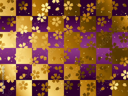 小桜、格子、m13紫