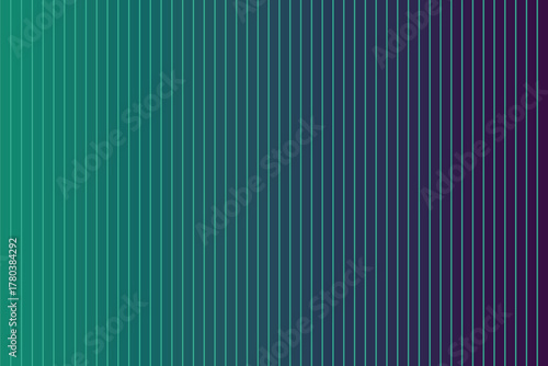 Abstract background with a vibrant green to deep purple gradient and a fine vertical line pattern.