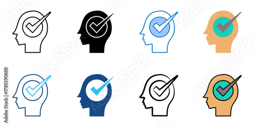 smart icon set multiple style collection 
