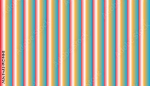 Colorful Vertical Stripe Pattern with Vibrant Gradient Lines and Abstract Background Design