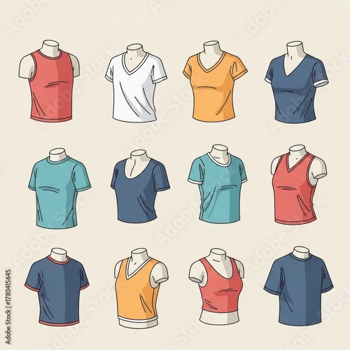 Minimal Clothing Stand Design