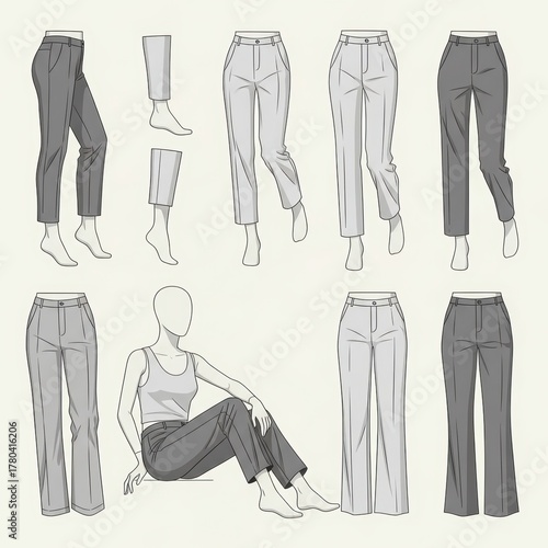 Apparel Presentation Vector Design