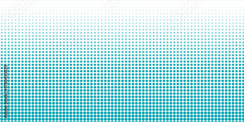 Transparent Vector Gradient Blue Color Halftone Background Staggered Dots Pattern modern