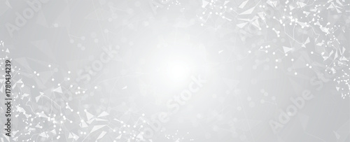 Abstract network technology and science, business background