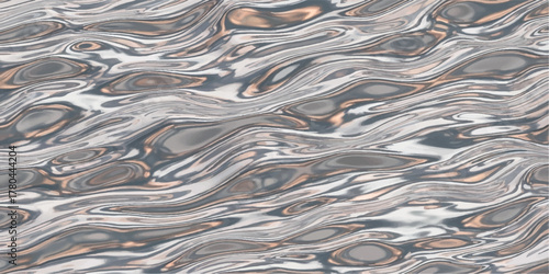 Abstract liquid metal background with wavy pattern seamless texture for modern design perfect for backgrounds and wallpapers