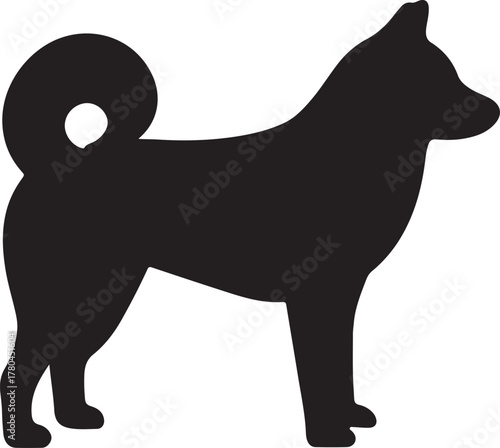 Abstract geometric design with bold colors and clean lines